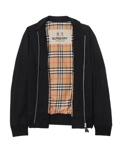 burberry 180/100a|Soho Heritage Harrington Jacket in Black .